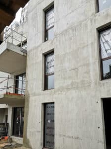 résidence Karmen à Décines pose des fenêtres