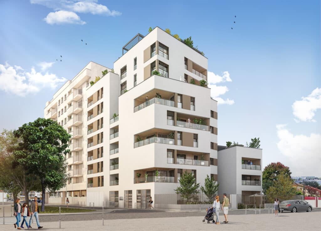 Montchat immobilier neuf KATRIMMO Grand Angle rue Viala