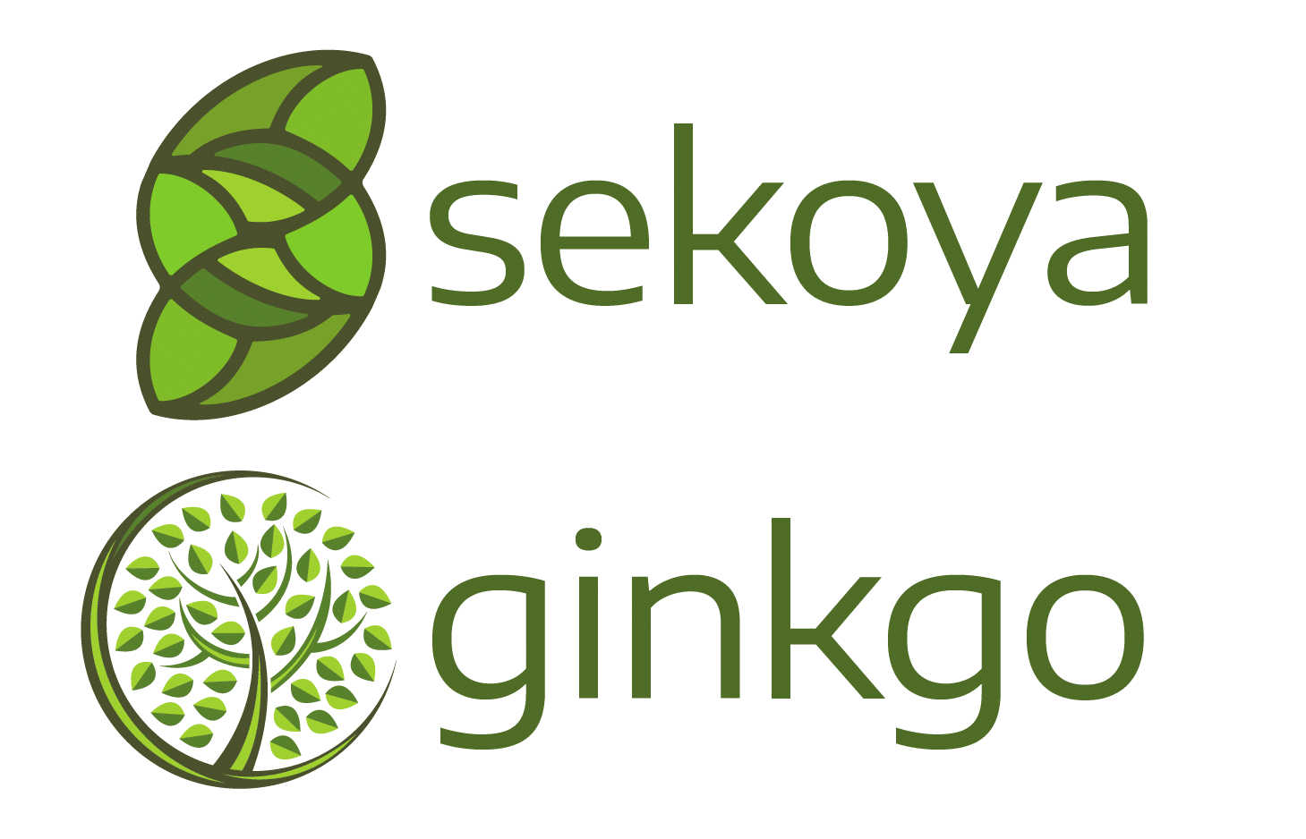 logos programmes SEKOYA et GINKGO ensemble